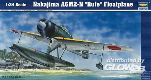 トランペッター 1/24 中島 二式水戦 A6M2-N プラモデル