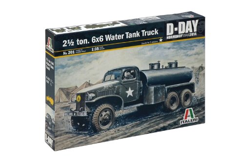 タミヤ イタレリ 1/35 ミリタリーシリーズ No.201 アメリカ 2 1/2トン 6 × 6 ウォータータンクトラック