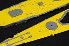 【フジミキット用甲板マスキングシート】1/700 日本海軍巡洋戦艦 赤城/天城