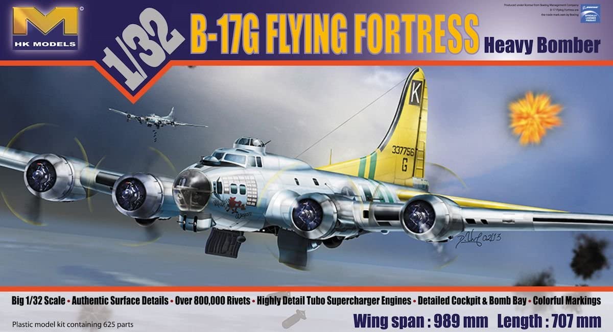 ホンコンモデル 1/32 B-17G Fly Fortress late Ver.