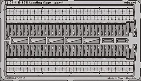 Eduard Photoetch 1:72 - B-17G Landing Flaps (Revell) - (EDP72514) by Eduard [並行輸入品]