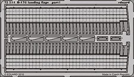 Eduard Photoetch 1:72 - B-17G Landing Flaps (Revell) - (EDP72514) by Eduard [並行輸入品]