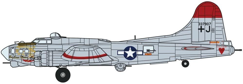 ハセガワ 1/72 B-17G フライング フォートレス “シルバー フリート"