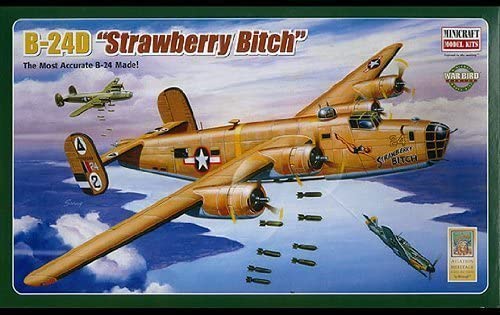 ミニクラフト 1/72 航空機 B-24D “ストロベリー ビッチ" プラモデル