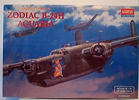 #2163 Academy/Minicraft Zodiac B-24H Aquaria 1/72 Scale Plastic Model Kit,Needs Assembly by Academy /Minicraft Model Kits [並行輸入品]