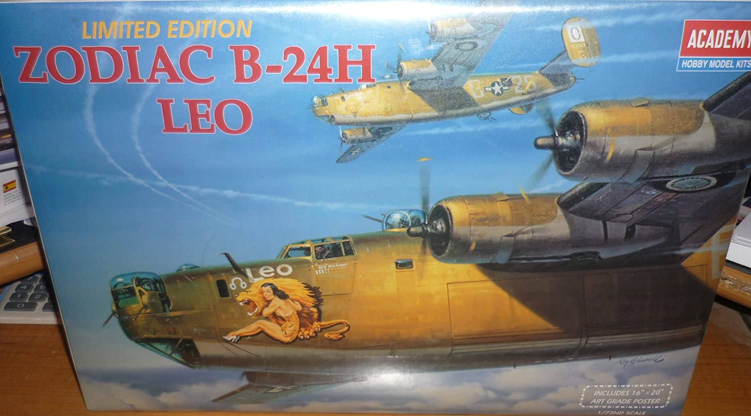ACADEMY 1/72 LIMITED EDITION ZODIAC B-24H LEO