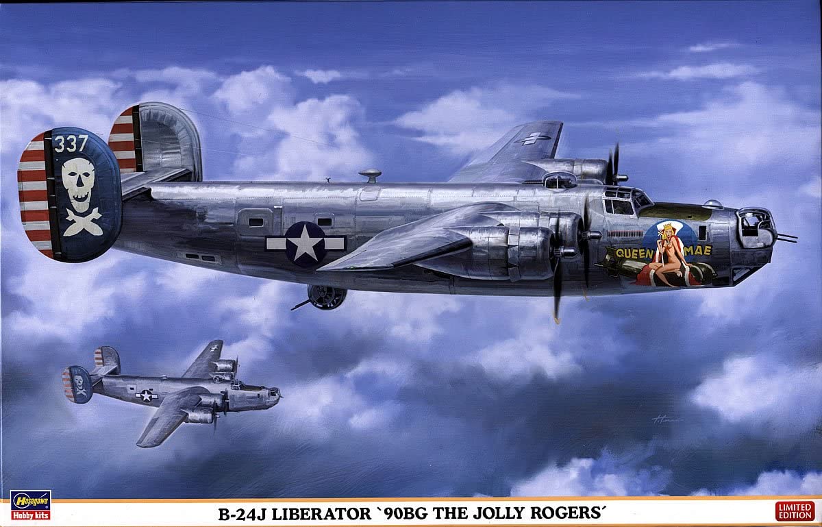 ハセガワ 1/72 B-24J リベレーター 90BG ジュリーロジャース