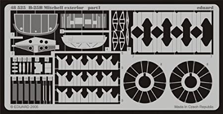 Eduard Photoetch 1:48 - B-25B exterior (Accurate Miniatures) - (EDP48525) by Eduard [並行輸入品]