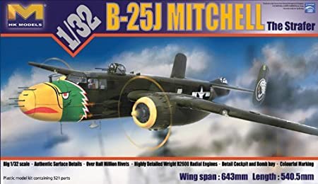 HKM01E02 1:32 HK Models B-25J Mitchell Strafer by HK Model [並行輸入品]