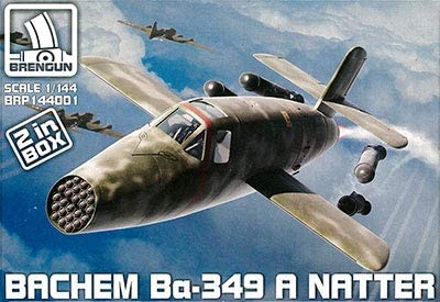 BRENGUN 1/144 バッヘム Ba-349 A ナッター HAUBRP 144001 プラモデル