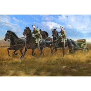 1/35 ソ連連隊砲牽引馬車