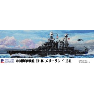 1/700 コロラド級戦艦 BB-46 メリーランド