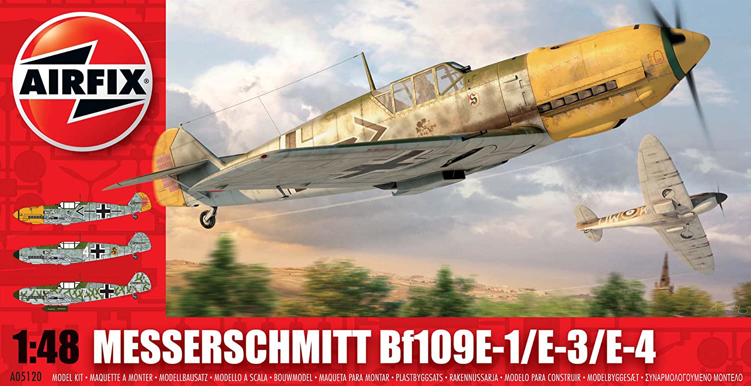 1/48　メッサーシュミット　Ｂｆ109Ｅ-１/Ｅ-３/Ｅ-４