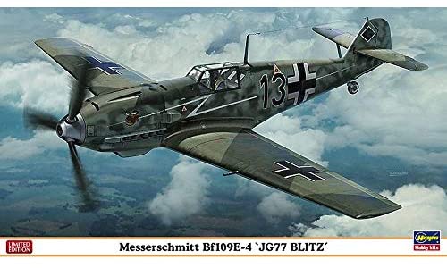 ハセガワ 1/48 メッサーシュミット Bf109E-4″JG77 ブリッツ″ 07413