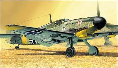 ファインモールド 1/72 ドイツ空軍 メッサーシュミット Bf109 F-4 プラモデル FL2