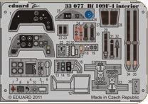 Eduard Photoetch (Zoom) 1:32 - Messerschmitt Bf 109F-4 Interior S.A. (Trumpeter) - (EDP33077) by Eduard [並行輸入品]