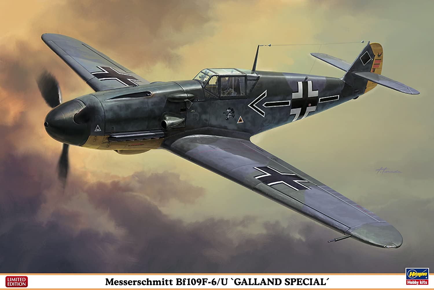 ハセガワ 1/32 メッサーBf109F-6/U ガーランドスペシャル