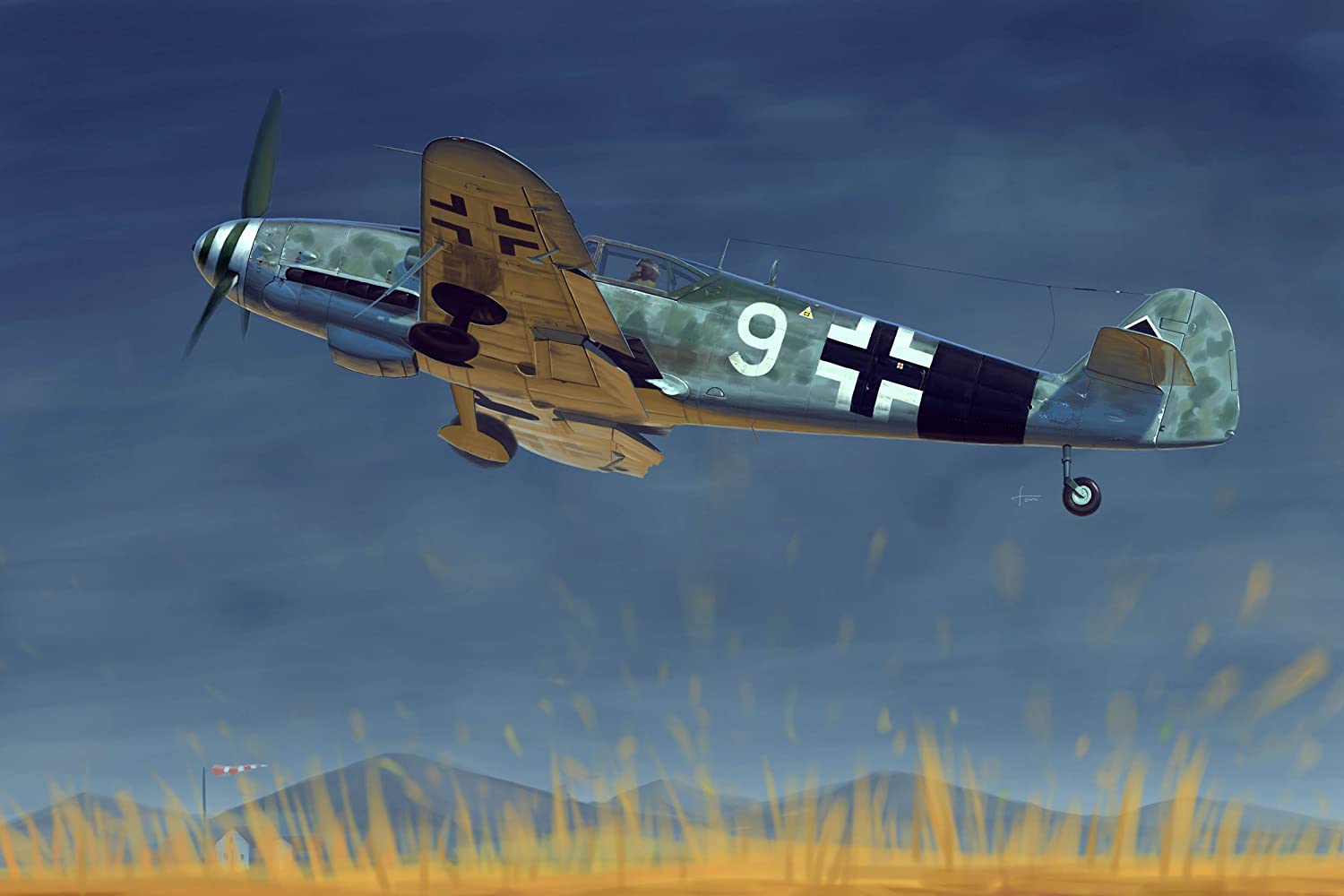 ★ドイツ メッサーシュミットBf109(Me109) キット