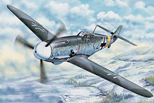 トランペッター 1/32 ドイツ軍 メッサーシュミット Bf109G-2 プラモデル