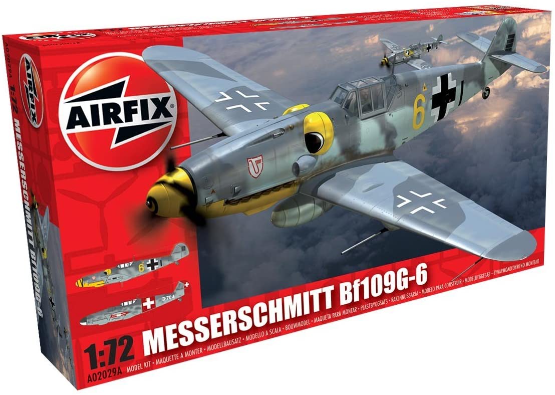 エアフィックス 1/72 ドイツ空軍 メッサーシュミット Bf109G-6 プラモデル X2029A