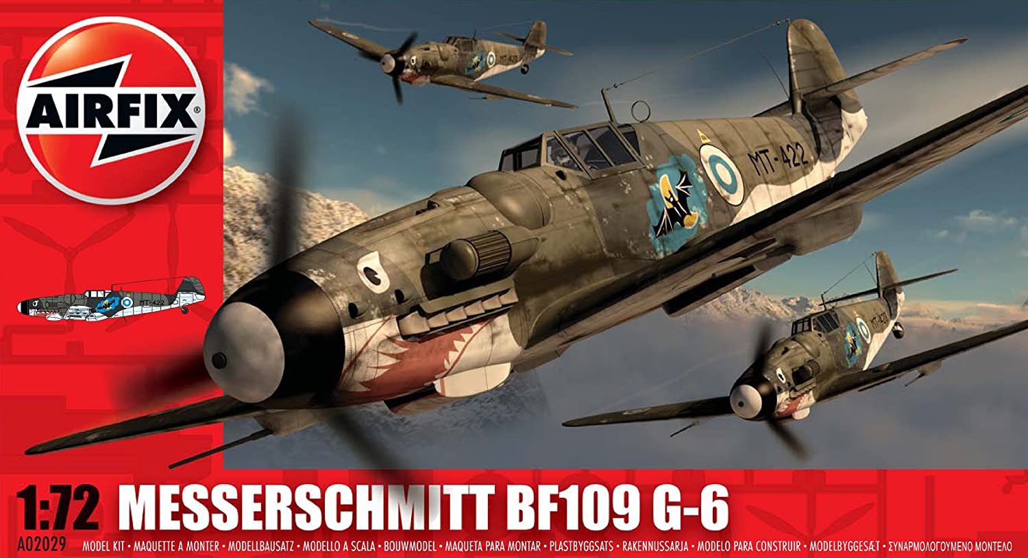 1/72　メッサーシュミット　ＢＦ１０９Ｇ-６