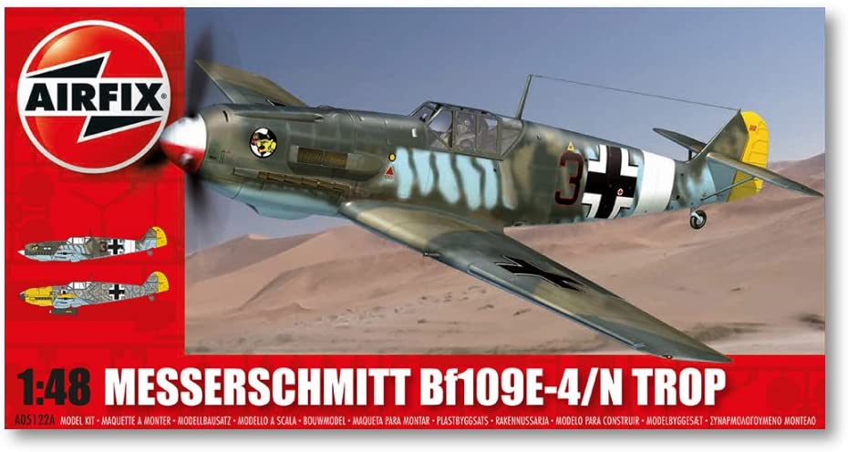 エアフィックス 1/48 メッサーシュミット Bf109 トロピカル プラモデル