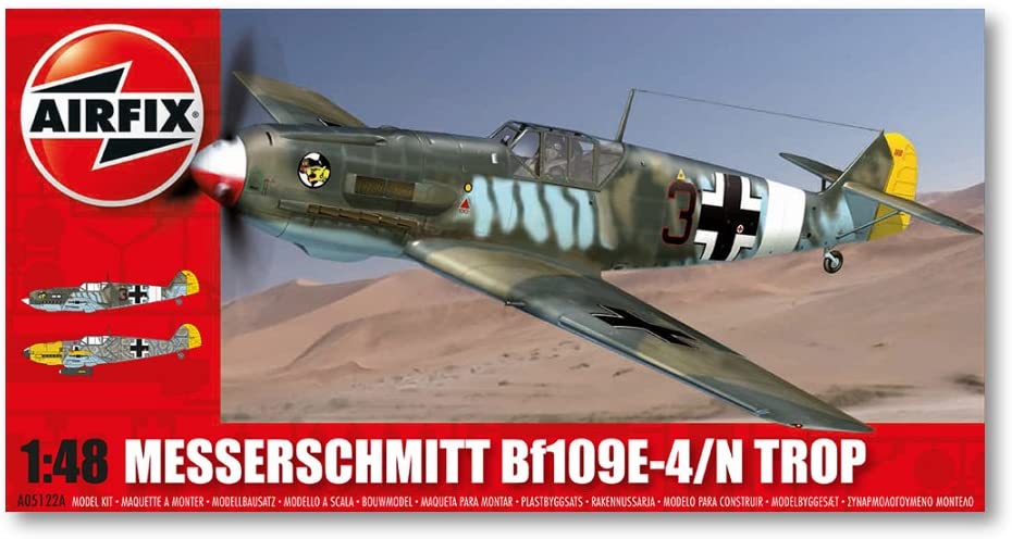 エアフィックス 1/48 メッサーシュミット Bf109 トロピカル プラモデル
