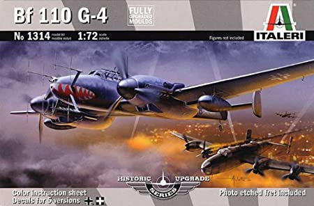 タミヤ イタレリ 1/72 飛行機シリーズ 1314 1/72 メッサーシュミット Bf110 G-4 38314 プラモデル