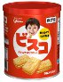 江崎グリコ ビスコ保存缶 30枚