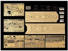 タミヤ スケール限定商品 1/350 ドイツ海軍 戦艦 ビスマルク 1941 ディティールアップセット プラモデル用パーツ 25181