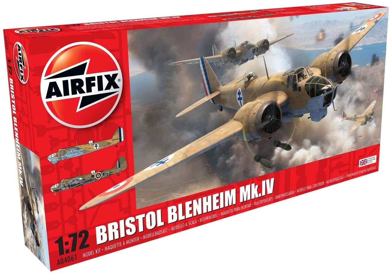 エアフィックス 1/72 ブリストル ブレニム Mk.4 爆撃機型 プラモデル X4061