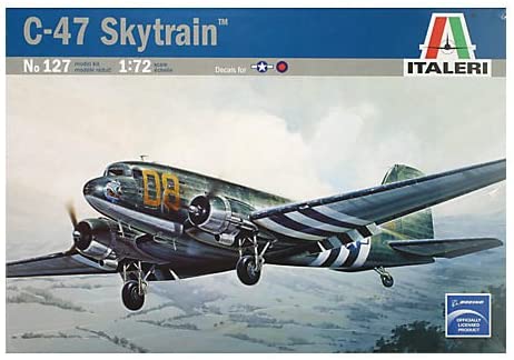 タミヤ イタレリ 1/72 飛行機シリーズ No.127 ダグラス C-47 スカイトレイン 39127 プラモデル