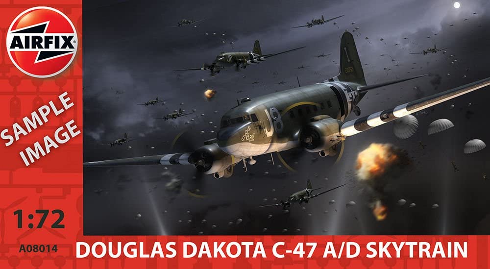 エアフィックス 1/72 アメリカ空軍 ダグラス ダコタC-47 A/D スカイトレイン プラモデル X8014