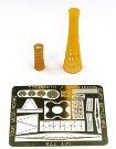 ピットロード 1/700 第二次世界大戦 米国海軍 戦艦 コロラド級 テネシー級用カゴマストパーツ