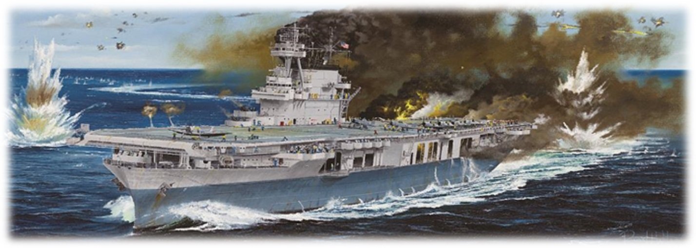 1/350 アメリカ海軍 航空母艦 CV-5 ヨークタウン 1943年