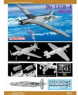 ドラゴン 1/72 ドルニエ Do335B-4 プファイル アロー プラモデル