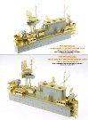 インフィニモデル 1/350 アメリカ海軍 空母 エンタープライズ 1942年用 ディテールアップセット エッチング 真ちゅう挽き物パーツ ME社用 プラモデル用パーツ IM53507
