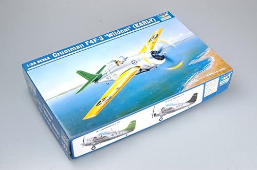 トランペッター 1/32 グラマン F4F-3 ワイルドキャット 初期型 プラモデル