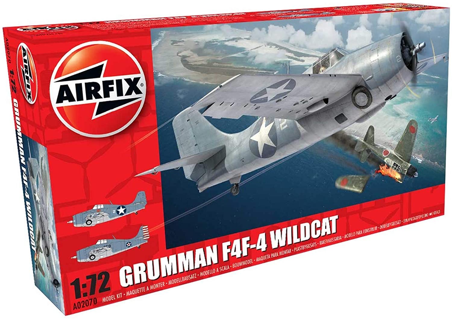 エアフィックス 1/72 グラマン F4F-4 ワイルドキャット プラモデル