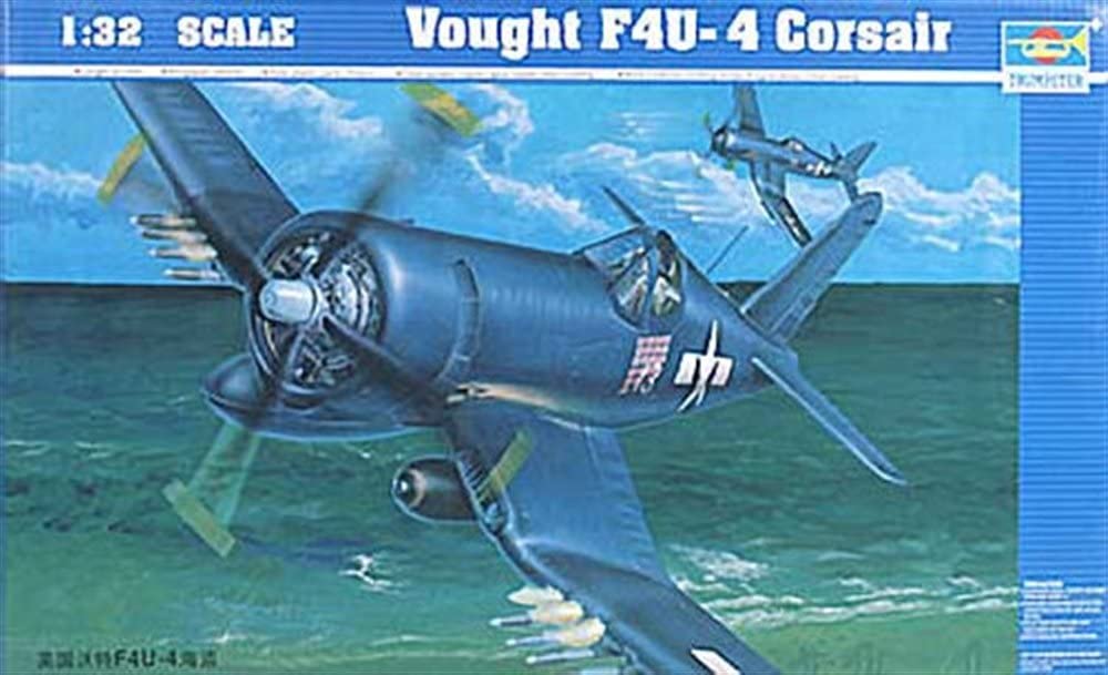 トランペッター 1/32 米海軍 ヴォート F4U-4 コルセア プラモデル