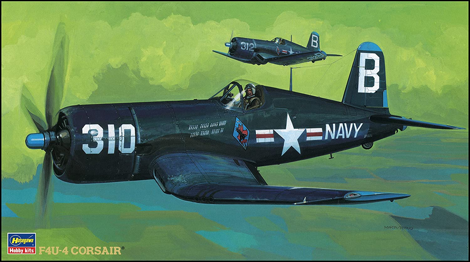 ハセガワ 1/48 アメリカ海軍 Vought F4U-4 コルセア プラモデル JT25