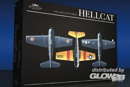 限定キット 1/48 WWⅡ アメリカ海軍戦闘機 F6Fヘルキャット ”ロイヤルクラス” 1/1のコクピットチェックリストの銘板(レプリカ)付き。カラーエッチング、エッチング2機分付 R0006