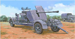 トランペッター 1/35 ドイツ軍 Flak41 5cm対空機関砲