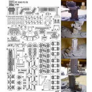 1/700 戦艦 扶桑用 エッチングパーツ
