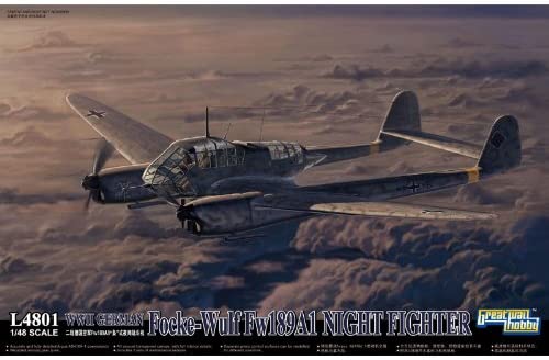 ピットロード 1/48 第二次世界大戦 ドイツ空軍 フォッケウルフ Fw189A-1 夜間戦闘機 L4801