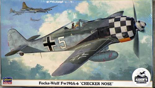 ハセガワ 1/48 フォッケウルフ Fw190A-6 チェッカーノーズ