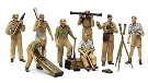 1/35 ミリタリーミニチュアシリーズ No.343 ドイツ アフリカ軍団 空軍砲兵セット