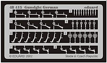 Eduard Photoetch 1:48 - Gunsights German - Edp48415