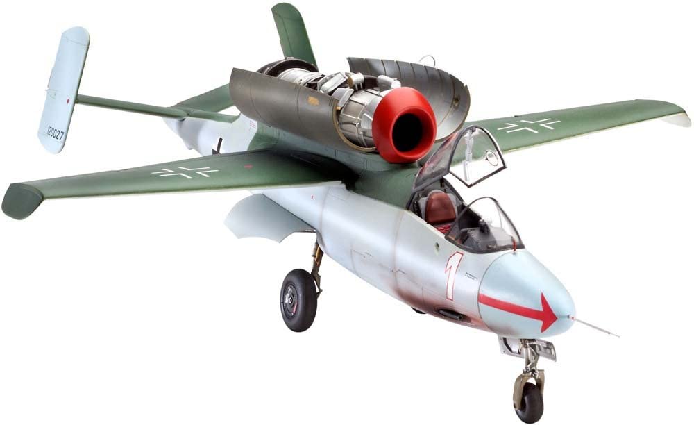 ドイツレベル 1/32 ハインケルHe162A-2サラマンダー 04723 プラモデル