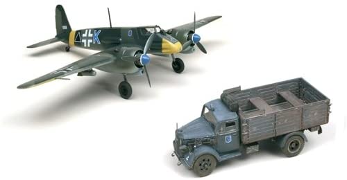 イタレリ 10-502 1/48 HS-129&Kfz.305 3t.Truck